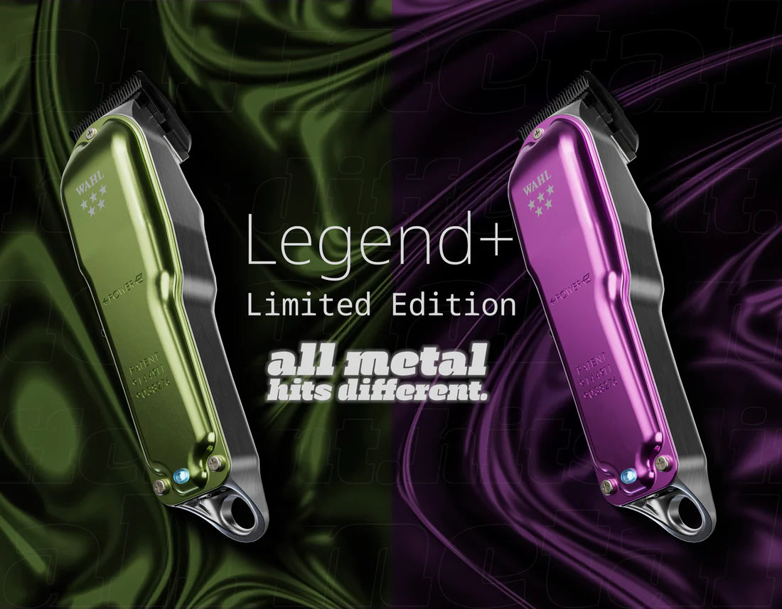 Wahl Professional - Legend+ (Limited Edition) All-Metal - Cord/Cordless Clipper *FREE Charging Stand* Included
