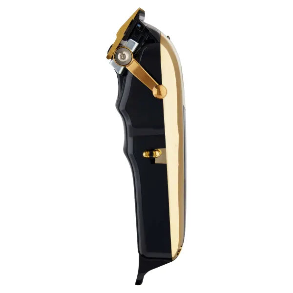 Wahl Professional MAGIC CLIP 5-Star Gold Cordless Hair Clipper with Stagger-Tooth Blade & Smart LED Display for Long Battery Life & Premium Accessories