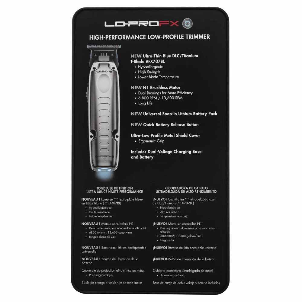 aByLissPRO FXONE LO-PRO CLIPPER + TRIMMER (COMBO 2 In 1) (#FX829 + #FX729) Limited Edition Special