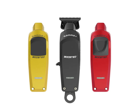 Gamma+ Boosted | Cordless Trimmer w/ Super Torque Motor (Gold, Red, Black) All IN-ONE