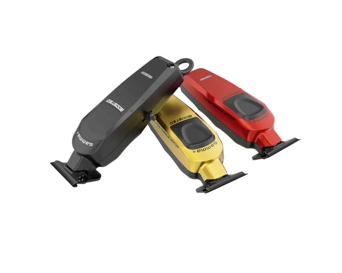 Gamma+ Boosted | Cordless Trimmer w/ Super Torque Motor (Gold, Red, Black) All IN-ONE