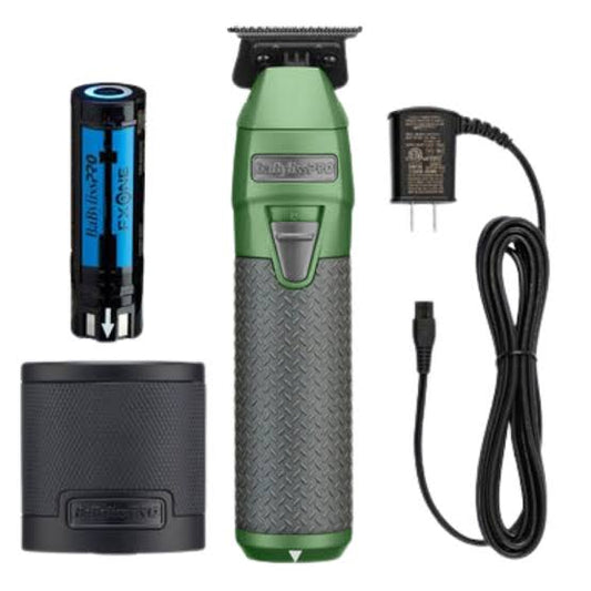 BaBylissPRO FXONE LimitedFX Matte Green Trimmer ( BATTERY INCLUDED) |
BATTERY, CORD AND CHARGING STAND INCLUDED