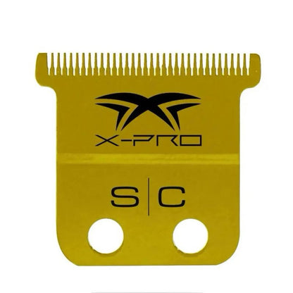 StyleCraft Precision Saber Digital Brushless Motor Hair Trimmer with 7500 RPMs, Gold Titanium & DLC Blades, 4 Hours Cordless Runtime, Adjustable Zero-Gap, Full Metal Body