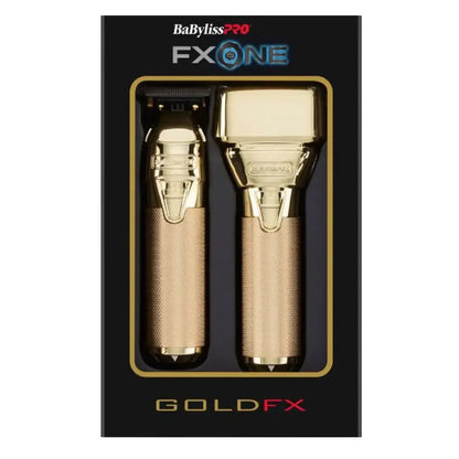 BaBylissPRO FXONE GoldFX Trimmer + Foil Shaver (COMBO PACK)