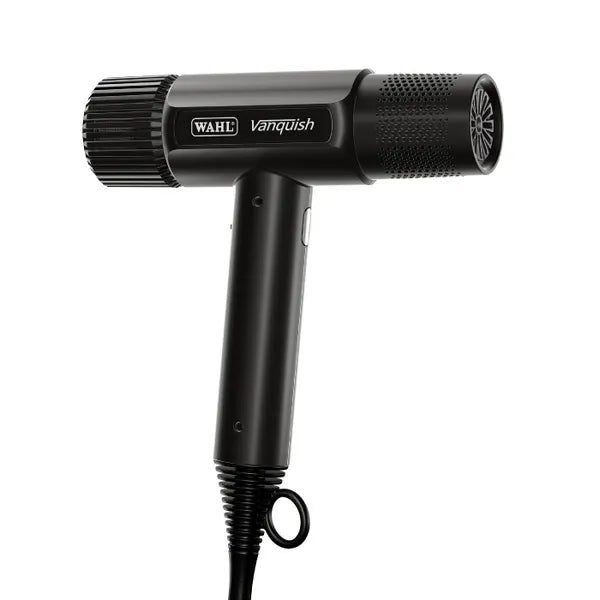 Wahl Professional Vanquish Hair Dryer with LED Screen, 4 Heat & 3 Speed Settings, Auto-Clean Function, Lightweight Design, 1600W