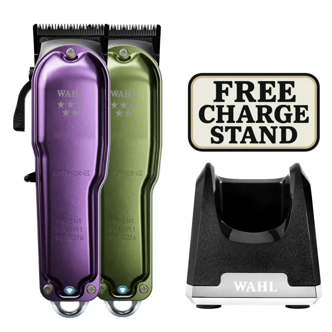 Wahl Professional - Legend+ (Limited Edition) All-Metal - Cord/Cordless Clipper *FREE Charging Stand* Included
