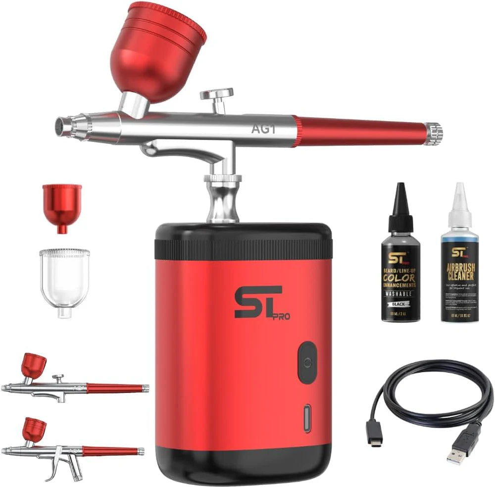 Supreme Trimmer Color Enhancement Airbrush Compressor Kit (AG1)