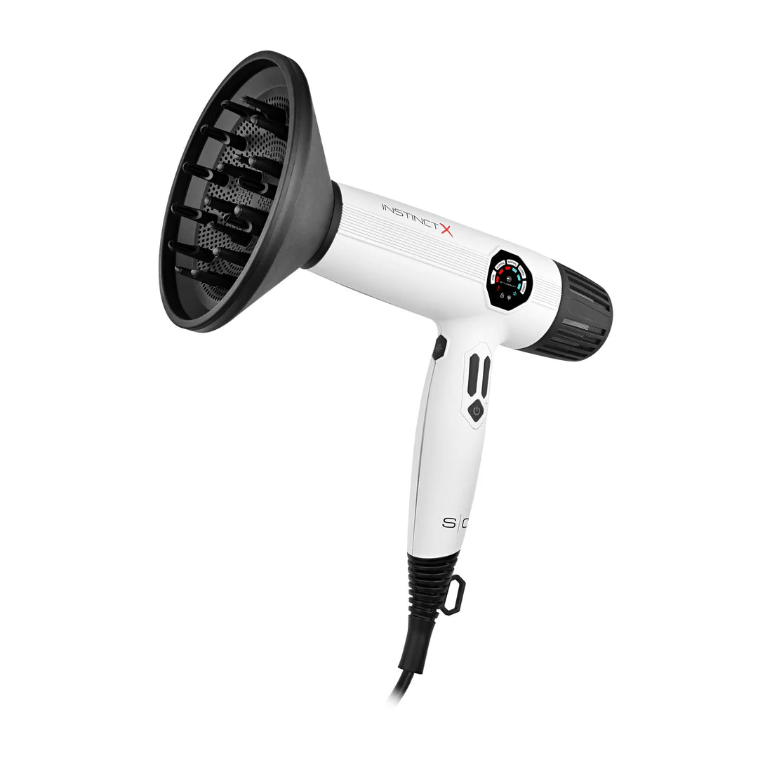 StyleCraft Instinct-X Professional Hair Dryer – Brushless Motor + Rapid Turbo Airflow (Model: SCXDRY01)