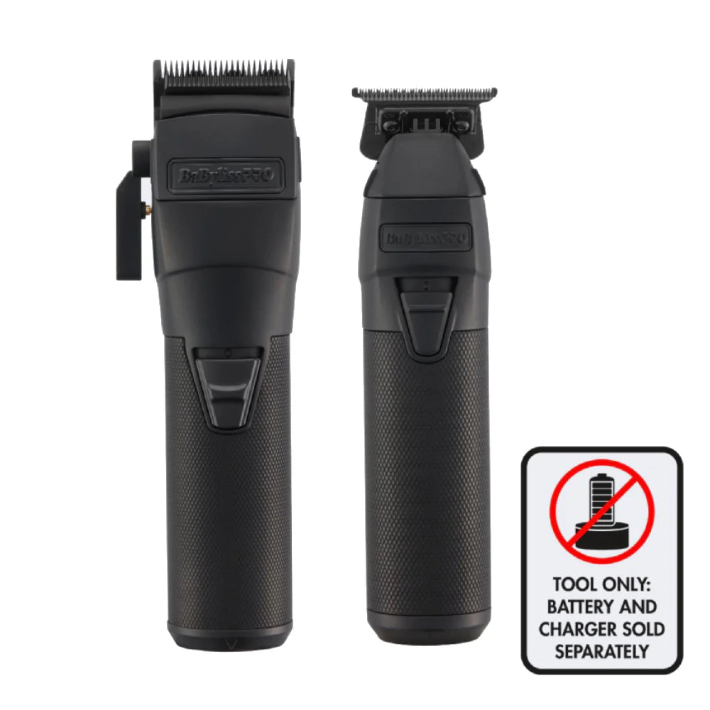 BaBylissPRO FXONE BlackFX Clipper & Trimmer Bundle - Tools Only (FX1CTMBTO)