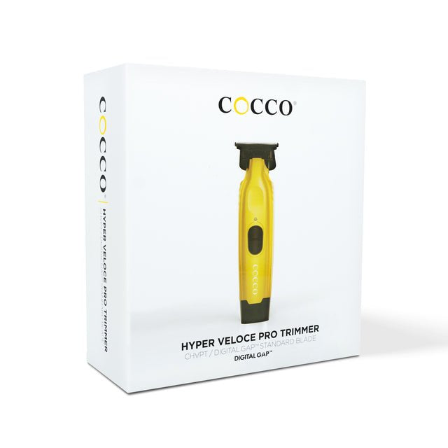 Cocco Hyper Veloce Pro Trimmer with Digital Gap Graphene Blade Edger High-Torque Brushless BLDC Motor Cordless All-Metal Design Lithium-Ion Battery Charging Base Included
