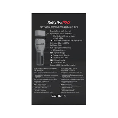 BaByLissPRO COREFX CLIPPER, TRIMMER & DOUBLE FOIL SHAVER (COMBO) 3 In 1 Limited Edition