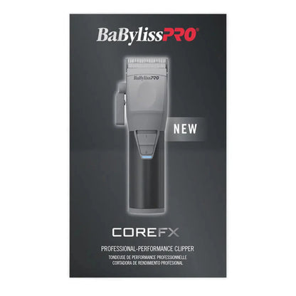 BaBylissPRO COREFX Clipper – 6,800 RPM, USB-C, 2-Hour Runtime, Cordless
