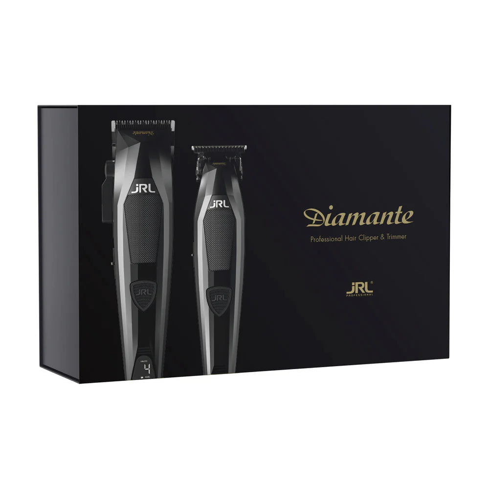 JRL Professional Diamante Cordless Clipper & Trimmer Combo Set - (DI2025)