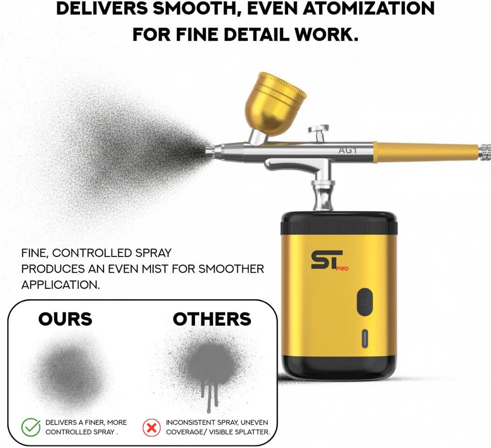 Supreme Trimmer Color Enhancement Airbrush Compressor Kit (AG1)