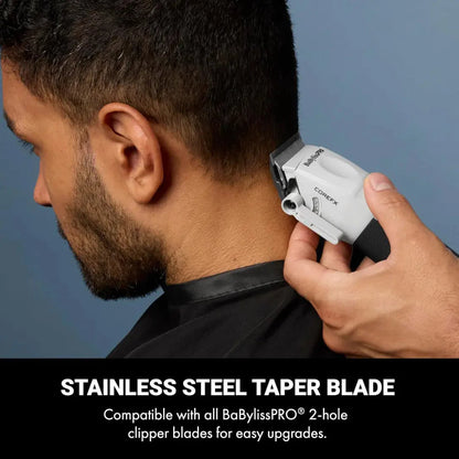 BaBylissPRO COREFX Clipper – 6,800 RPM, USB-C, 2-Hour Runtime, Cordless