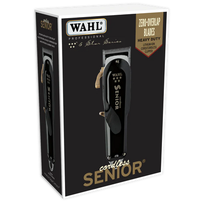 Wahl Professional 5 Star | Cordless Senior Clipper w/ Precision Fade Blades, Metal Housing / 80 Min Run Time