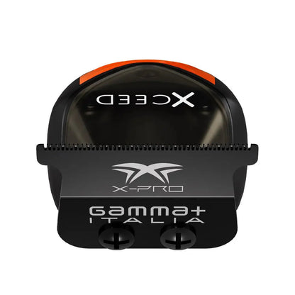 Gamma+ XCeed Professional Hair Trimmer with IN2 Vector Motor, X-Pro Black Diamond Blade, USB-C Rechargeable, 180 Min Runtime, Interchangeable Covers & Magnetic Drop-Top