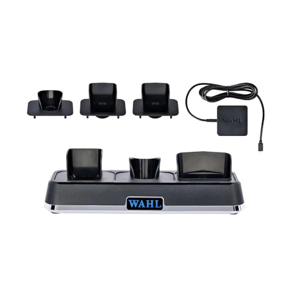Wahl Professional POWER STATION Multi-Charging Dock — Charges 3 Tools at Once (Model: 3023291)