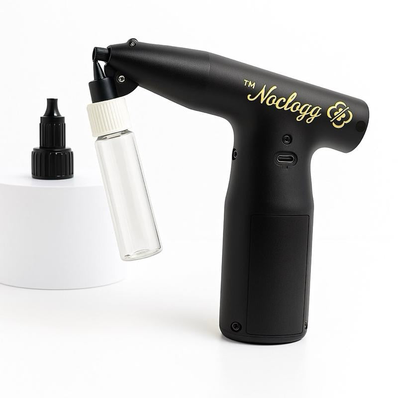 NoClogg Wireless Airbrush | World’s First Non-Clogging Airbrush | 3-Speed Adjustable | .5MM Spray Width + Built In Filter