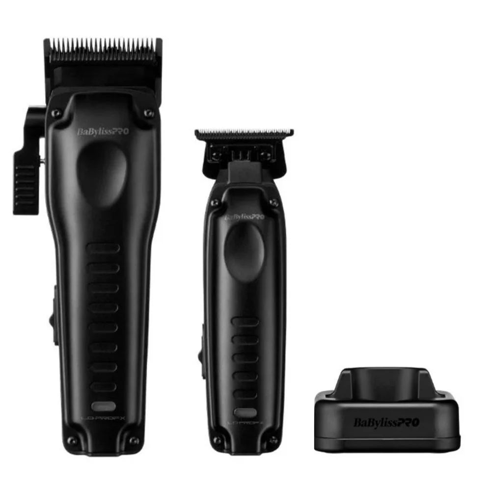 BaBylissPRO LO-PROFX High Performance Compact Clipper & Trimmer Set (FX8272PKMB)