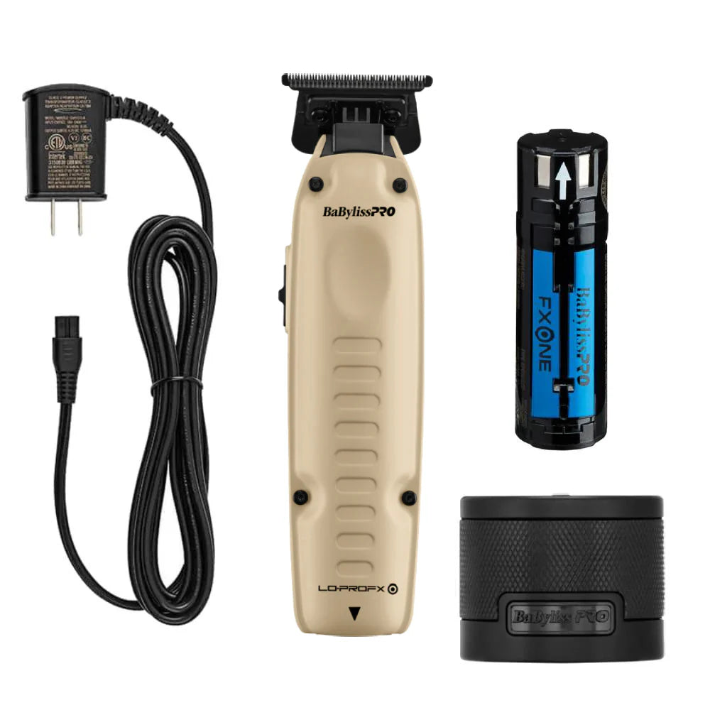 Interchangeable FXONE battery slot area on BaBylissPRO FXONE Sand Trimmer (FX729SDLT) — battery sold separately