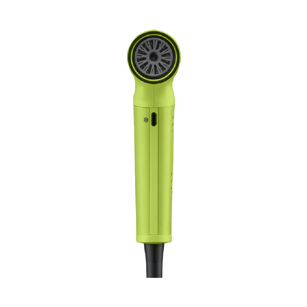 BaBylissPRO Nano Titanium Light Ionic High Speed Hair Dryer - Neon Yellow (BNTC9200NY) FRONT 