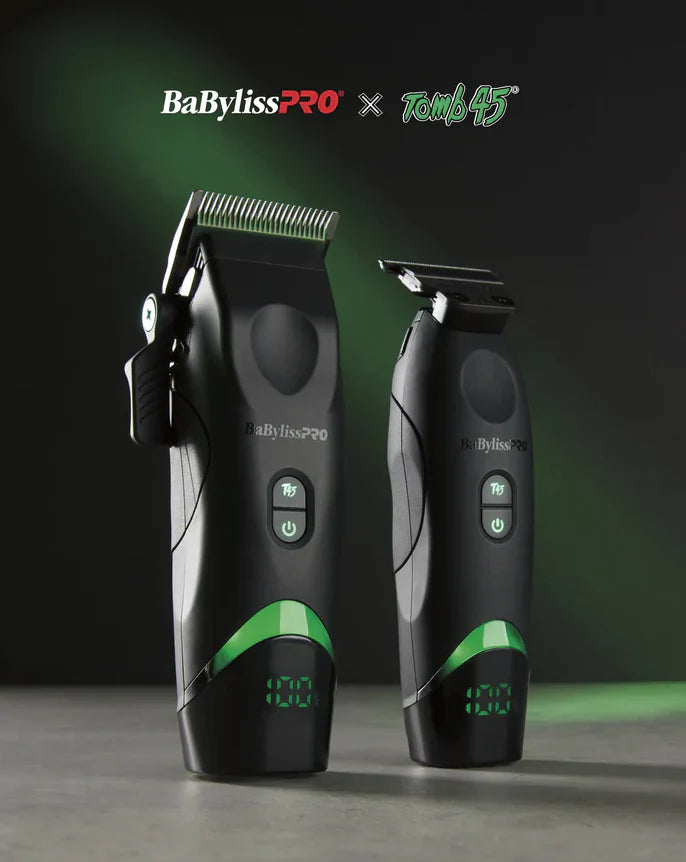 BaBylissPRO x Tomb45 Wireless Charging Clipper + Trimmer (Combo) (FXT45C + FXT45T) MPN