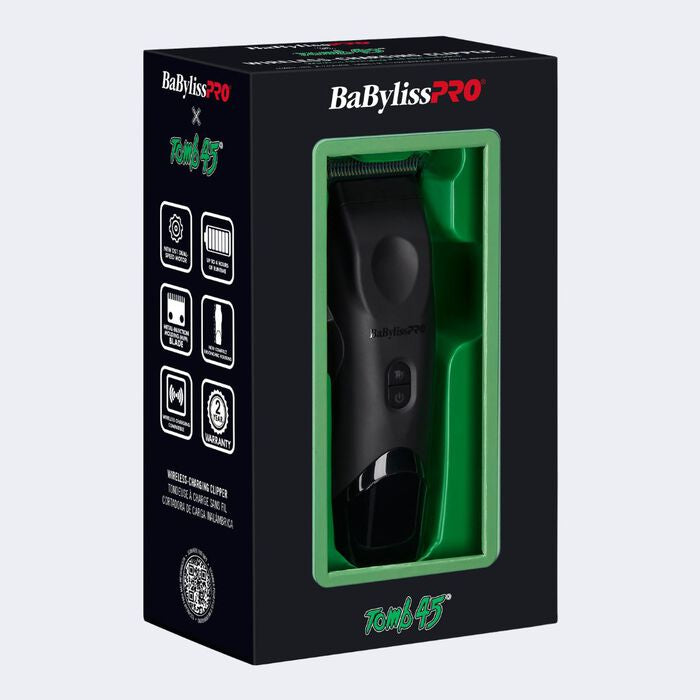 BaBylissPRO x Tomb45 Wireless Charging Clipper + Trimmer (Combo) (FXT45C + FXT45T) PACKAGING PACKAGE