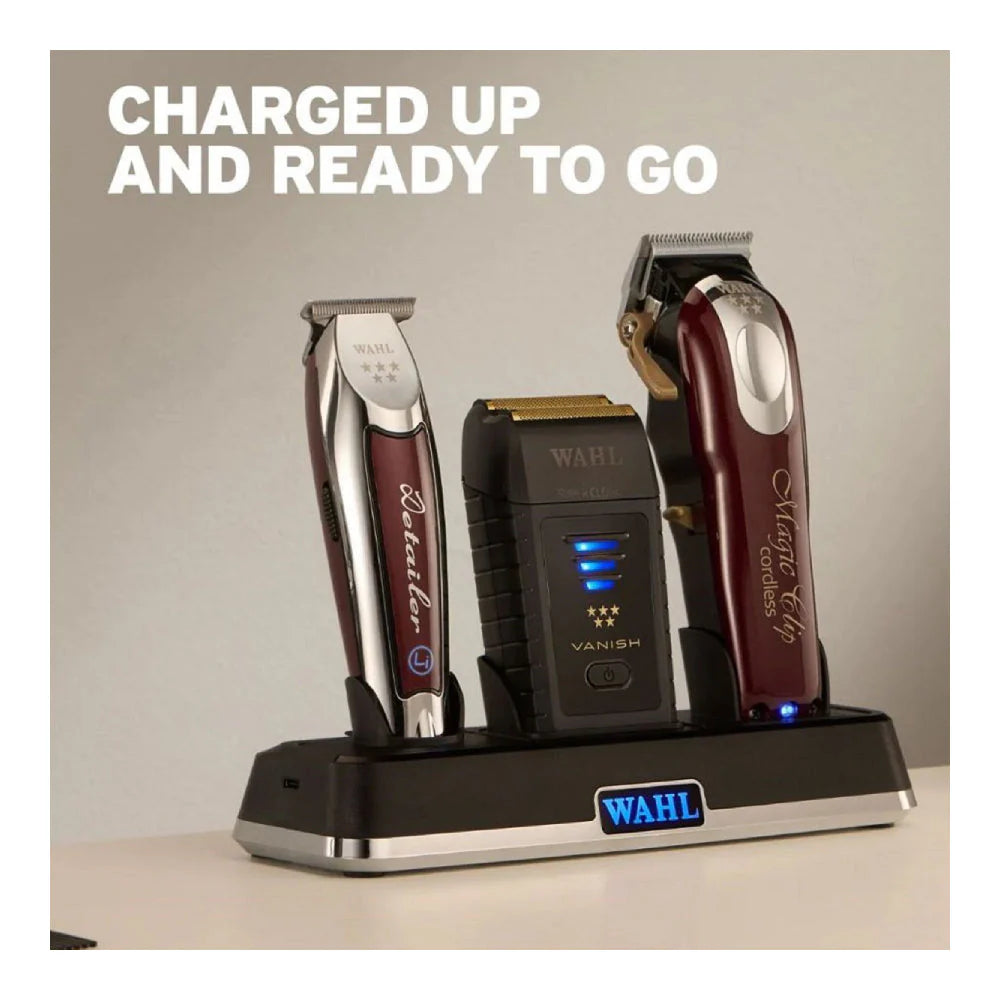 Wahl Professional POWER STATION Multi-Charging Dock — Charges 3 Tools at Once (Model: 3023291)