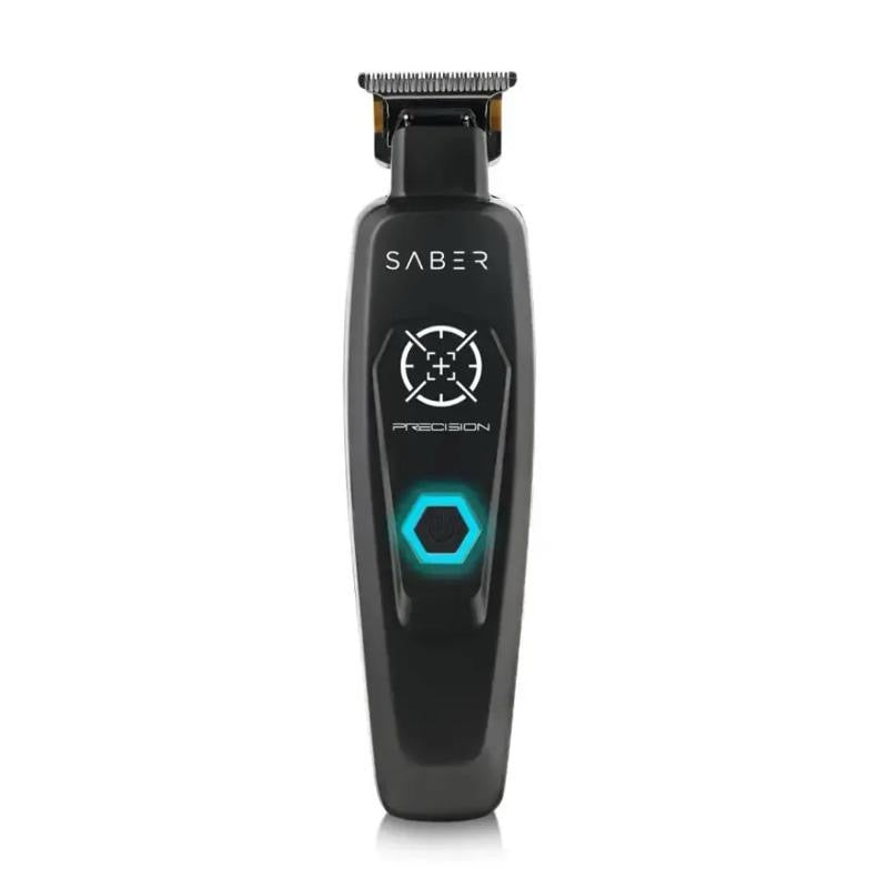 StyleCraft Precision Saber Digital Brushless Motor Hair Trimmer with 7500 RPMs, Gold Titanium & DLC Blades, 4 Hours Cordless Runtime, Adjustable Zero-Gap, Full Metal Body