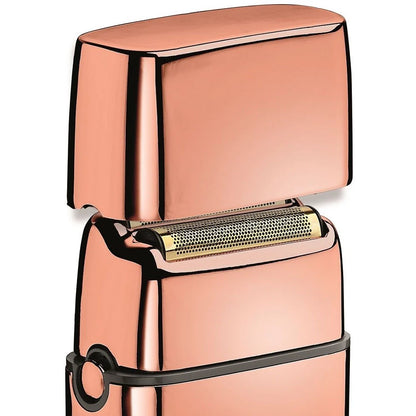 BaBylissPRO FOILFX02 Rose Gold Cordless Metal Double-Foil Shaver