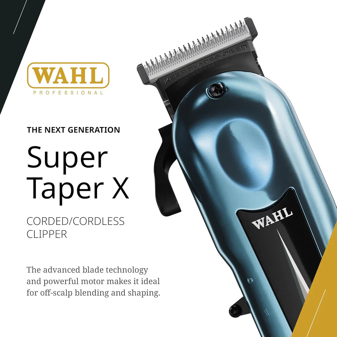 Wahl Professional | Super Taper X  | Cordless Hair Clipper