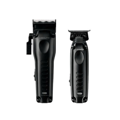 BaBylissPRO LO-PROFX Compact Clipper & Trimmer Set – Limited Edition Matte Black (FX8272PKMB)